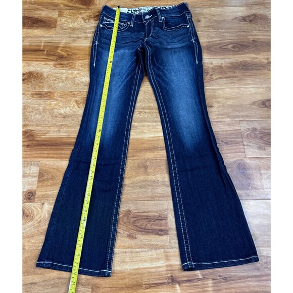 Ariat R.E.A.L. Denim Low Rise Boot Cut Stretch Fit Women's Jeans Size 29R NWT - Picture 11 of 16
